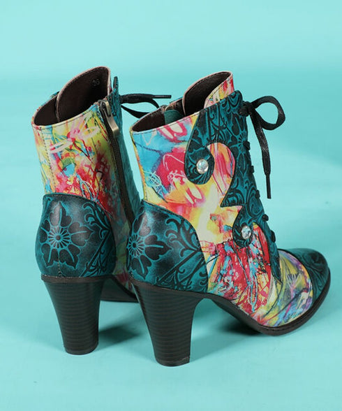 Lace up Short Boots